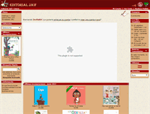 Tablet Screenshot of editorialjaif.net